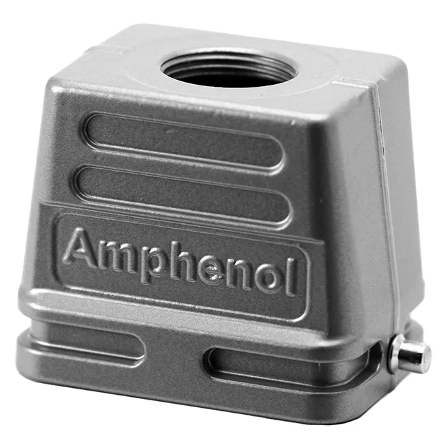 C146 21R010 607 8 Amphenol Tuchel Industrial  Alloggiamenti per connettori per impieghi gravosi, cappucci e basi